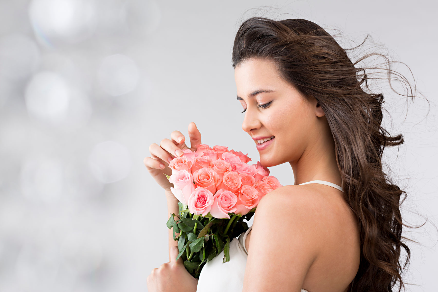 Fresh flower arrangement
